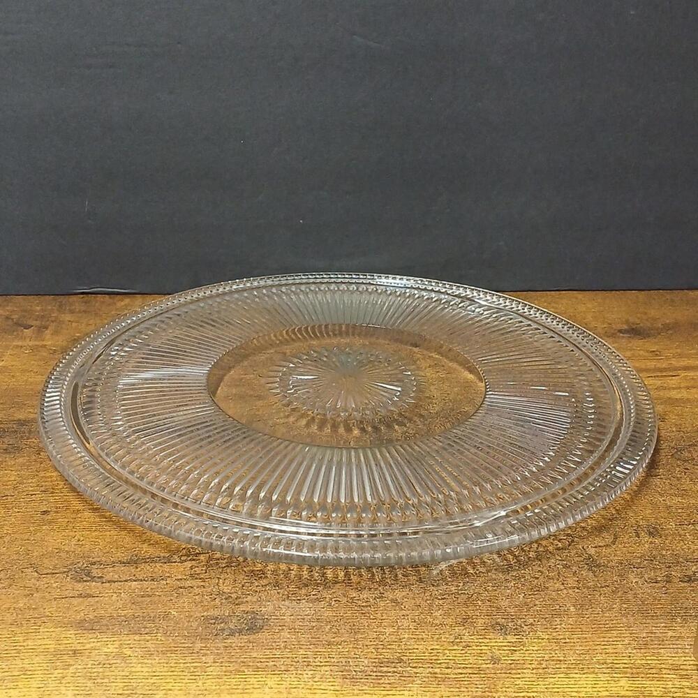 Microwave Plate Replacement Round Glass Tray,  Measures 12-3/8" - Picture 3 of 3